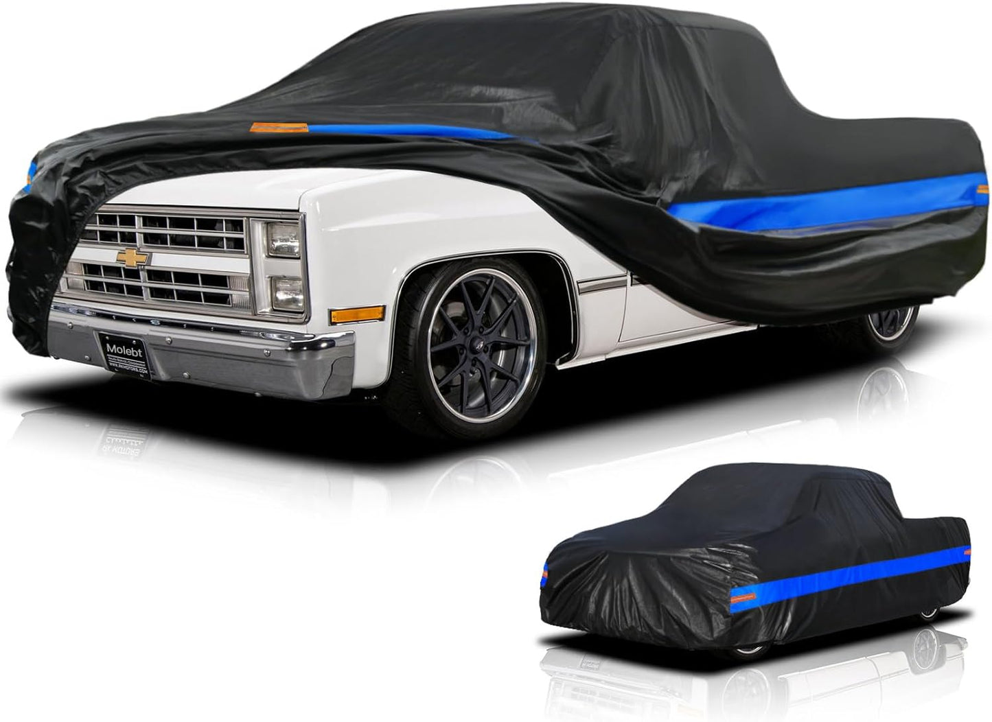Car Cover Waterproof All Weather for Automobiles, Universal Fit Sedan Coupe Chevrolet Corvette/Camaro, Ford Mustang/Fusion, Honda Accord/Civic, KIA Optima, Hyundai Sonata, Nissan Maxima etc.