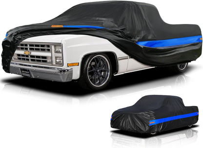 Car Cover Waterproof All Weather for Automobiles, Universal Fit Sedan Coupe Chevrolet Corvette/Camaro, Ford Mustang/Fusion, Honda Accord/Civic, KIA Optima, Hyundai Sonata, Nissan Maxima etc.