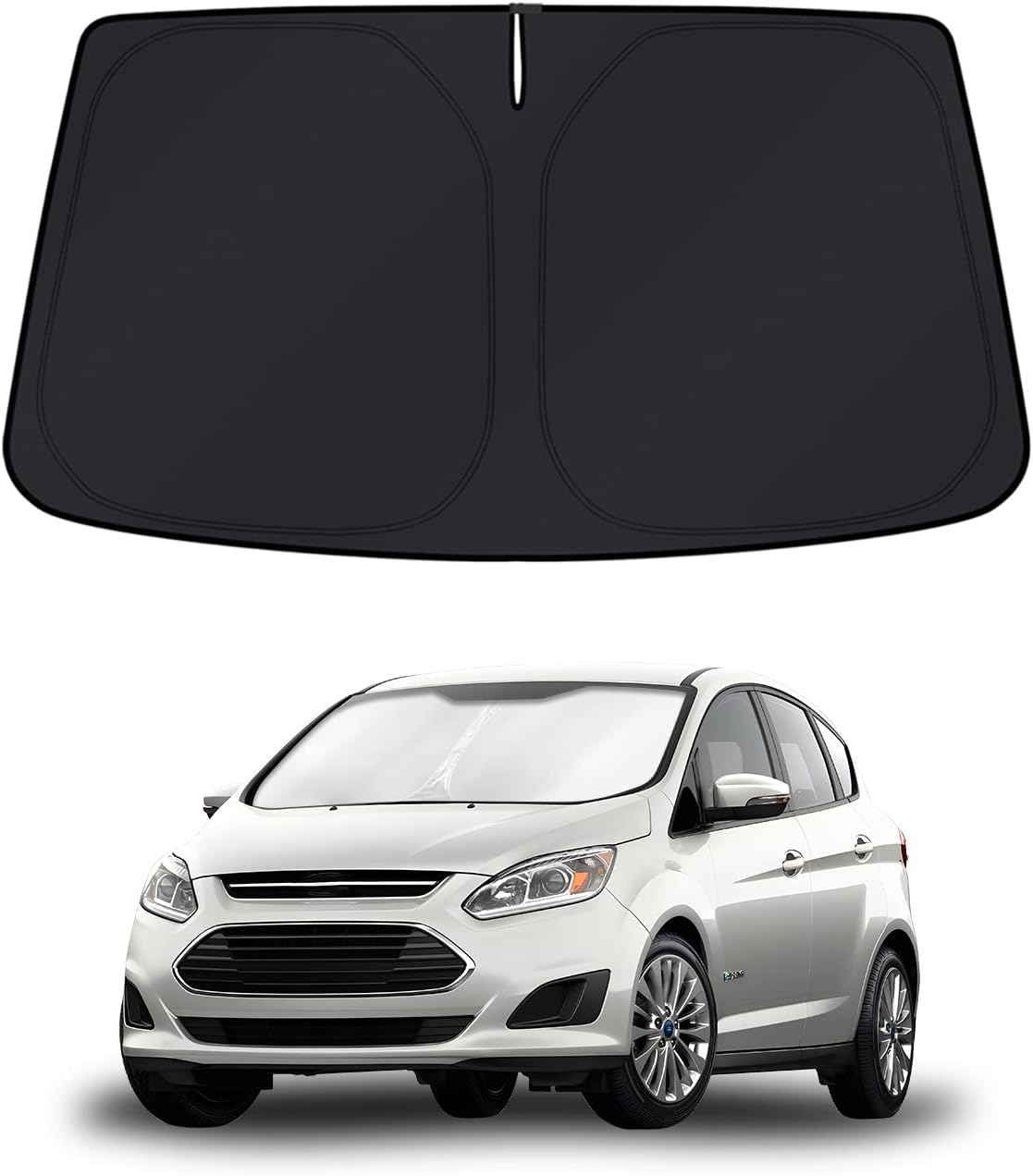 KUST Windshield Sun Shade for Toyota RAV4 2019-2022 2023 2024 2025 2026 Window Accessories Shade Sun Visor Cover Foldable Block UV Rays - Colors G