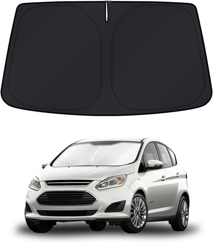 KUST Windshield Sun Shade for Toyota RAV4 2019-2022 2023 2024 2025 2026 Window Accessories Shade Sun Visor Cover Foldable Block UV Rays - Colors G