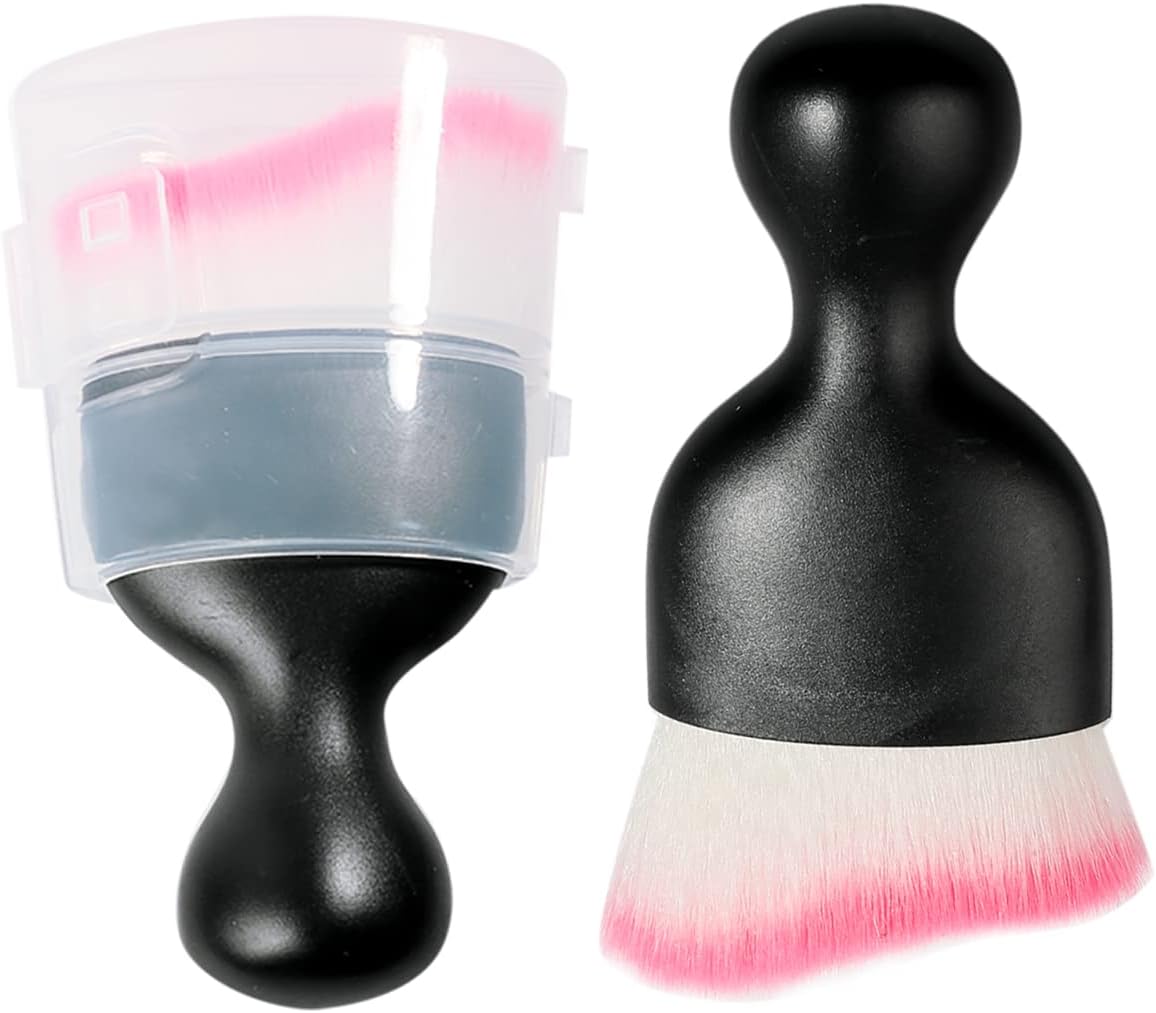 AOCISKA Car Interior Detailing Brush,Soft Bristle Cleaning Brush Car Detailing Brush Dusting Brush,Car Interior Cleaning Tool,Auto Detail Brush Car Dash Duster Brush (Black)