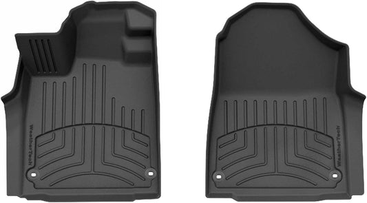 WeatherTech FloorLiner HP Custom Fit Floor Mats for Acura MDX 1st Row (4416691IM), Black