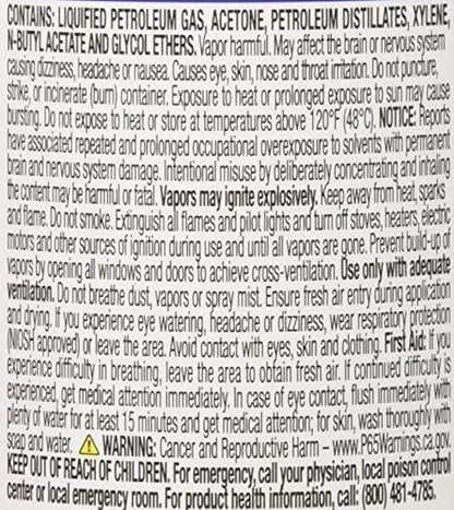 Rust-Oleum 334029 Painter's Touch 2X Ultra Cover Spray Paint, 12 oz, Gloss Clear - Colors E