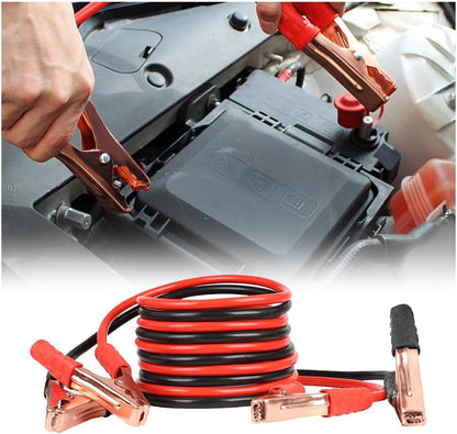 67" 150A Heavy Battery Duty Jumper Cables - Alligator Clips Electrical Battery Clamps for Emergency Roadside Assistance - Universal Jumper Cables for Car Truck Van Bus