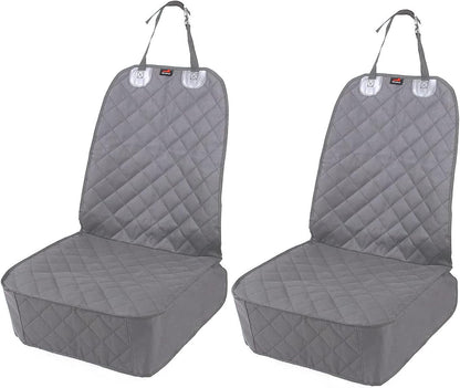 HONEST OUTFITTERS Dog Car Seat Cover, Pet Front Cover for Cars, Trucks, and Suv's - Waterproof & Nonslip Dog Seat Cover,(Front Seat)