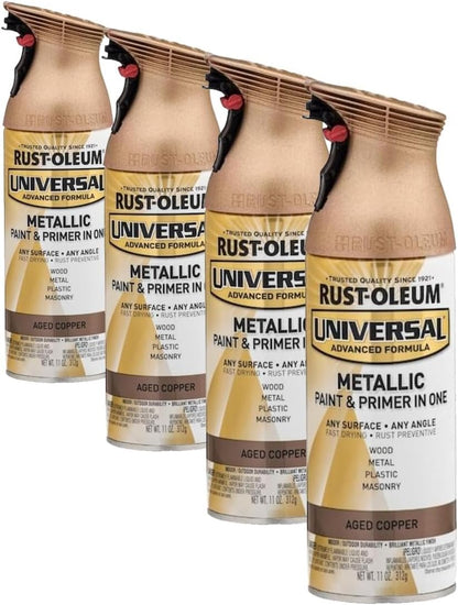 Rust-Oleum 302151 Universal All Surface Clear Topcoat Spray, 11 oz, Dead Flat Clear - Colors B