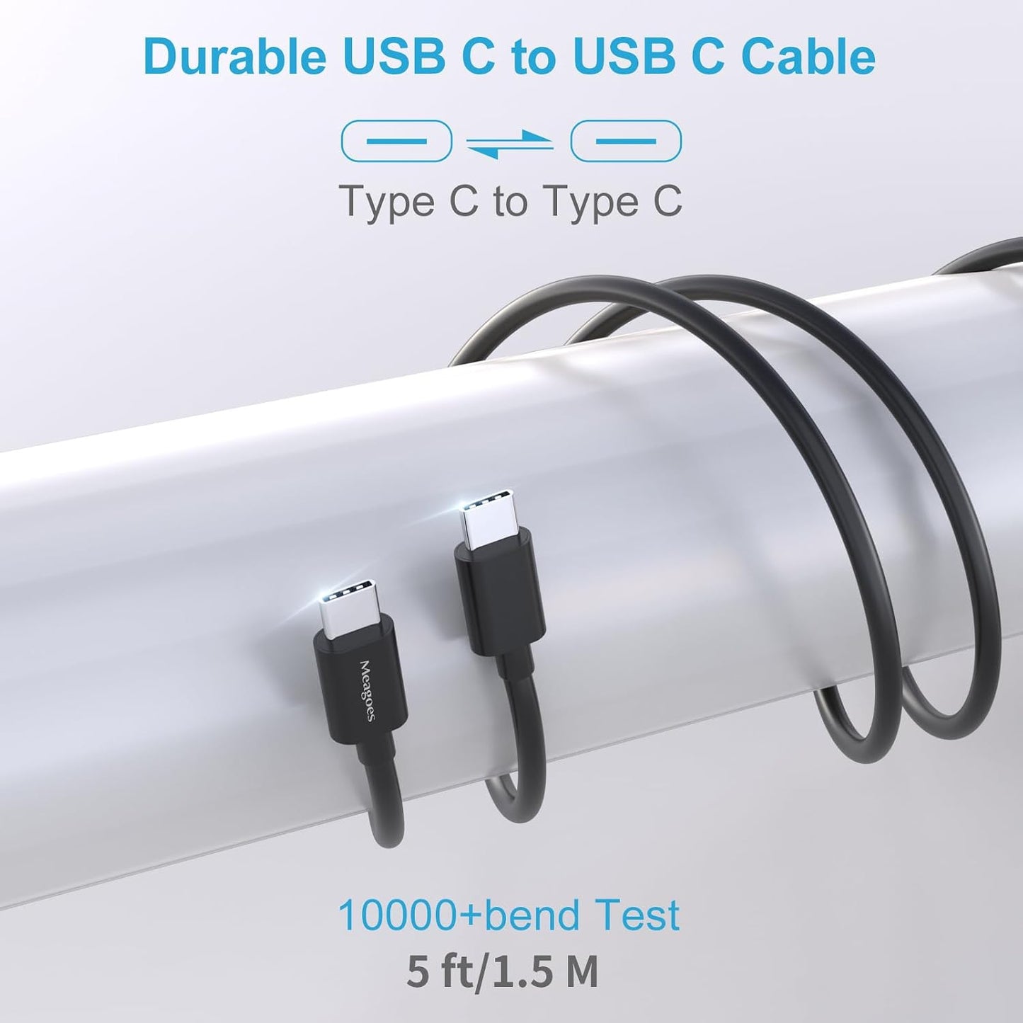 67.5W Car Charger USB C Super Fast Charging, 45W USBC & QC3.0 Port Plug for iPhone 17 Pro Max/Air/16/15/iPad, Samsung S26/S25 Android Cell Phone, Dual 12V Cigarette Lighter Adapter+ 3.3ft Type C Cable