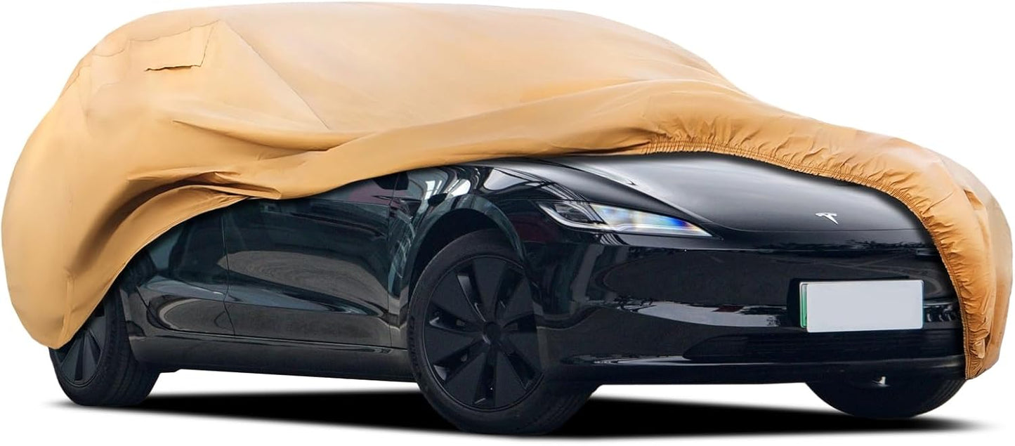 Heavy Duty Outdoor Car Cover Custom Fit for 1994-2026 Ford Mustang, Windproof All Weather Waterproof Sun Rain UV Dust Snow Protection Outdoor Car Covers