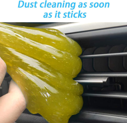 Moly Magnolia Cleaning Gel for Car, Universal Detailing Putty Gel Detail Tools Car Interior Cleaner, Removal Putty Keyboard Cleaner for Car Vents, PC, Laptops, Cameras (Blue)
