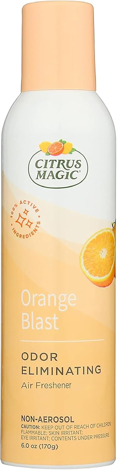 Citrus Magic Freshener Odor Eliminating Air Freshener Spray, 3 Ounce (Pack of 3), Fresh Citrus, 3 Count