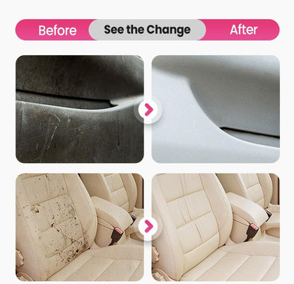 Polishing Cleaner Car Interior, 2026 Upgrade Car Interior Cleaner Spray, All Purpose Car Interior Detailer Cleaner for Dashboards, Seats, Leather, Plastic (2PCS)