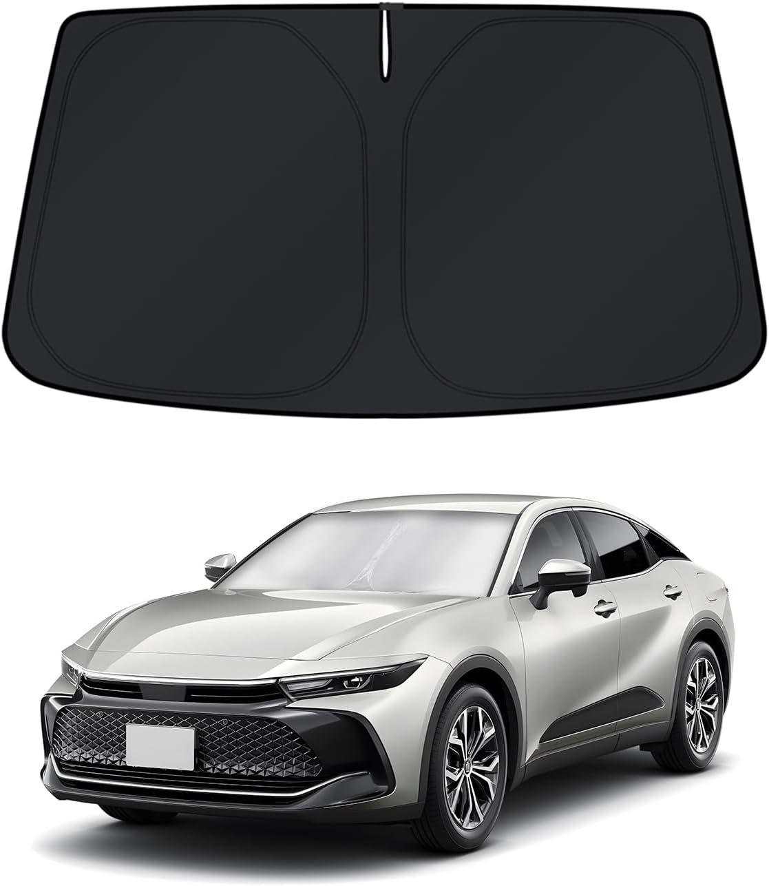 KUST Windshield Sun Shade for Toyota RAV4 2019-2022 2023 2024 2025 2026 Window Accessories Shade Sun Visor Cover Foldable Block UV Rays - Colors C
