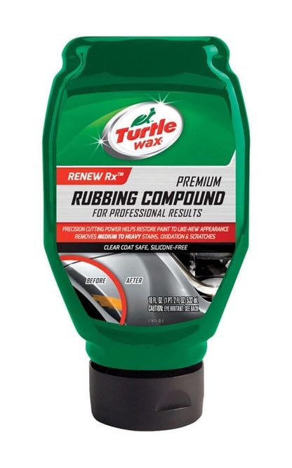 Turtle Wax T-415 Premium Grade Clean Cut Rubbing Compound - 18 Fl Oz.