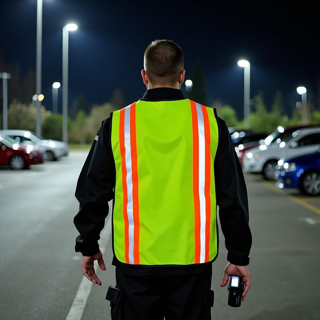 G & F Products High Visibility Reflective Safety Vest, One Size, Machine Washable Work Vest for Jobsite Safety