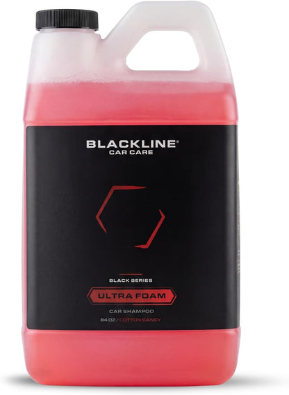 Blackline Automotive Extreme Foaming Car Shampoo - Extreme Ultra Foam Perfect for Ceramic Coatings - Compatible with Foam Cannon for Pressure Washer (16 FL Oz, Dark Ice)