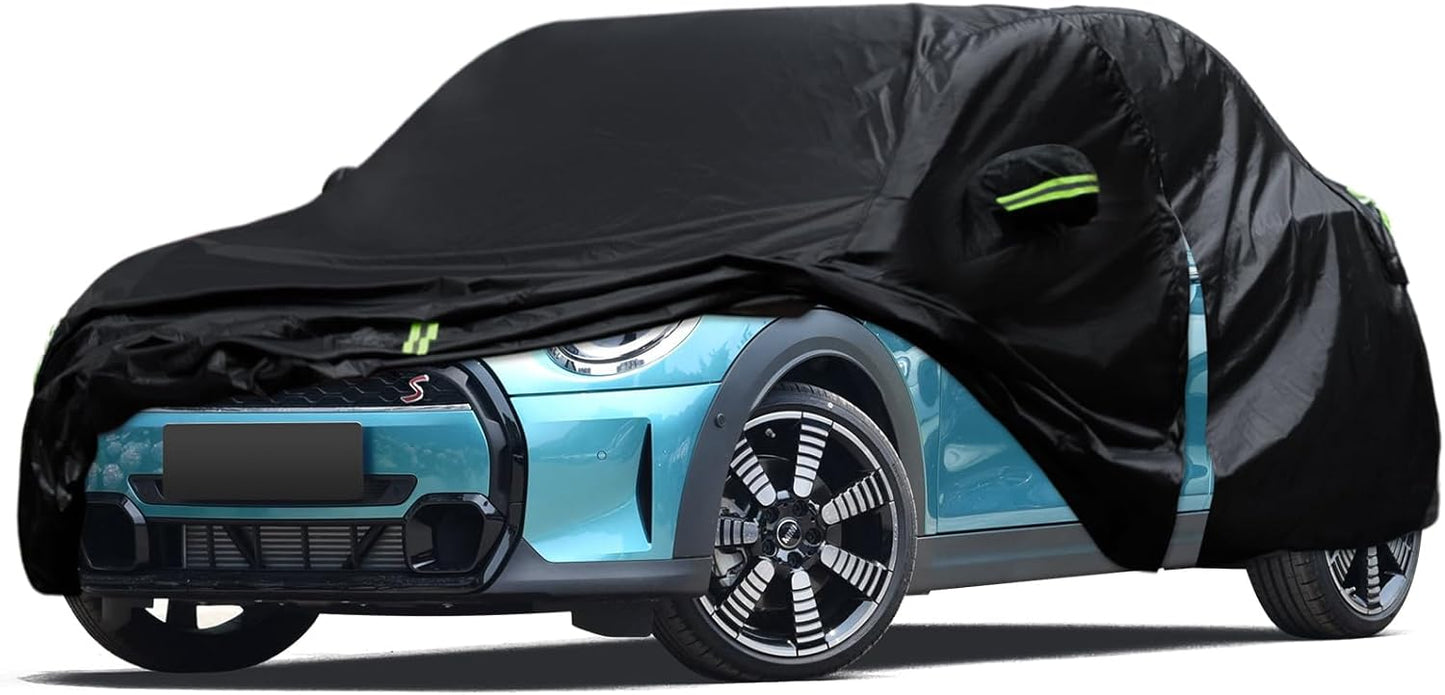 Car Cover Custom Fit for Toyota Corolla 2000-2025, Honda Civic 1991-2025, Waterproof All Weather Full Exterior Cover Rain Sun Protector Car Cover with Door Zipper