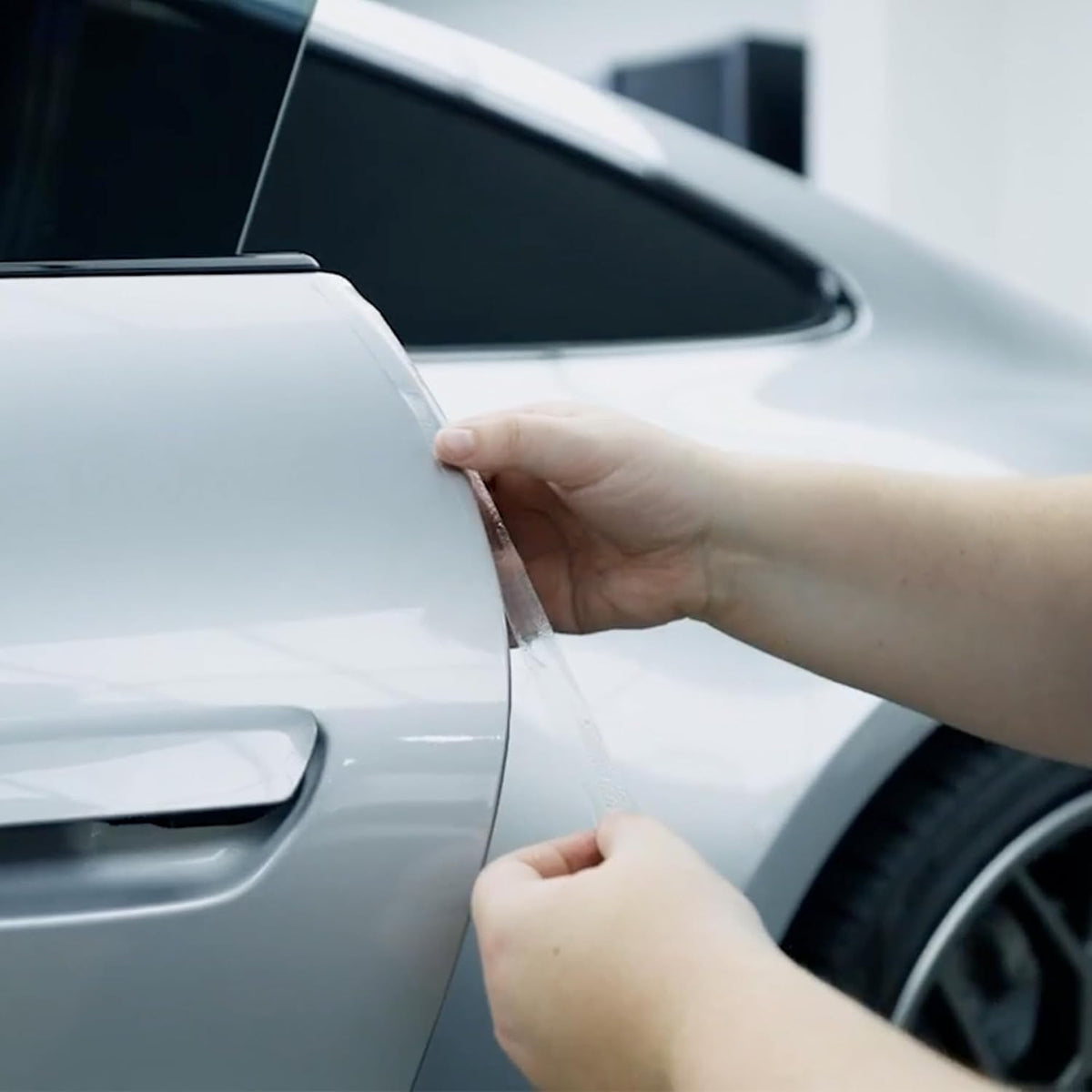 XPEL Door Edge Guard Protection Film Roll, 3/8" x 100' - Car or Truck Doors, Protective Barrier Against Minor Scratches, Paint Chips, Door Edge Impact, and Dings - Prevents Damage and Possible Rust