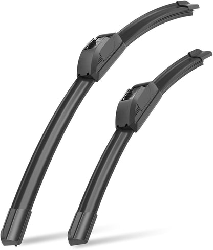 Raidbee® 26"+26" Windshield Wiper Blades Replacement for Ford Fusion 2013 2014 2015 2016 2017 2018 2019 2020 Genuine OEM Quality 2 Pack - Colors A