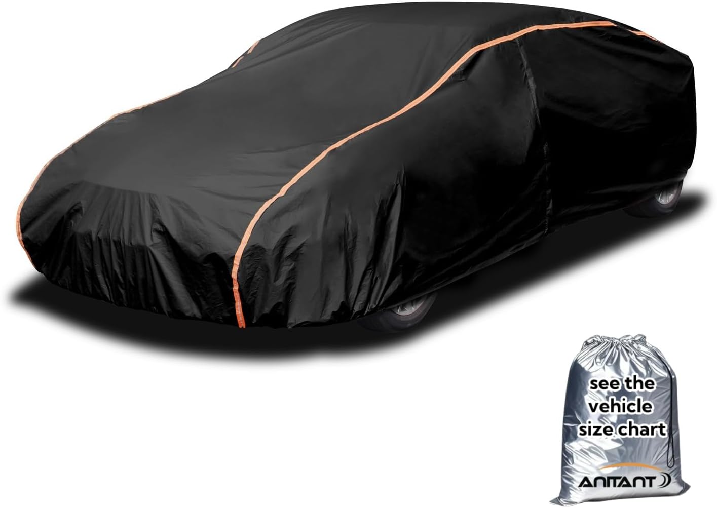 Waterproof Sport Car Cover, Super Lightweight Small Outdoor Car Cover Rain Car Covers for Automobiles All Weather Waterproof Fit Coupe 163" to 178"