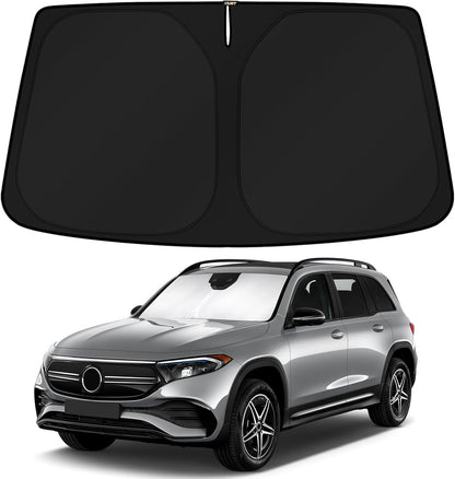 KUST Windshield Sun Shade for Toyota RAV4 2019-2022 2023 2024 2025 2026 Window Accessories Shade Sun Visor Cover Foldable Block UV Rays - Colors D