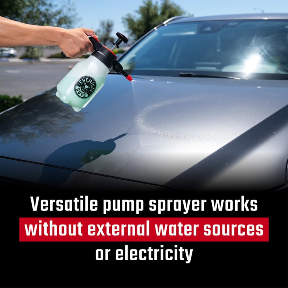 Chemical Guys HOL401 Eco Friendly Drought Buster Waterless Car Wash & Wax Kit, 8 Items