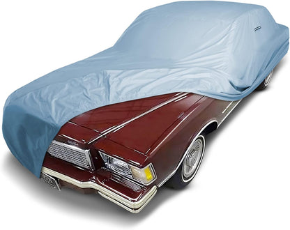 iCarCover Premium Car Cover for 1970-1972 Chevy Monte Carlo Heavy Duty Waterproof All-Weather Automobiles Custom Fit Indoor Outdoor UV Snow Protection Covers with Straps and Bag - Colors A