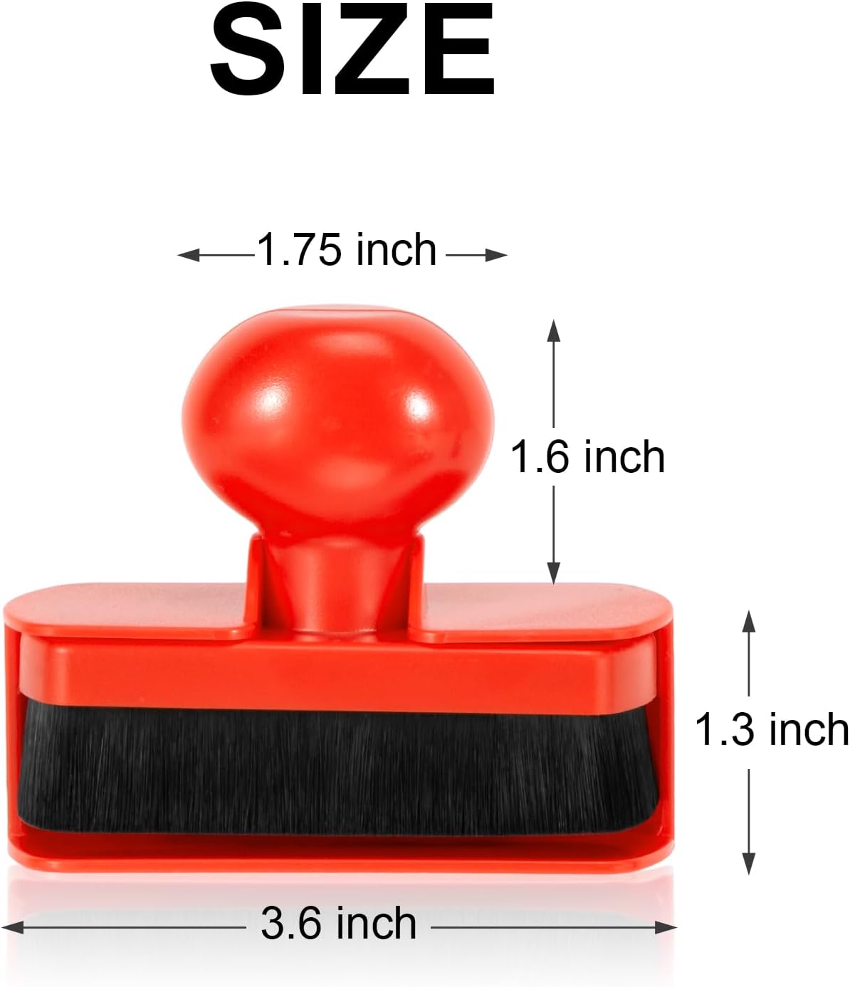 UNIMEIX Tire Shine Applicator Brush Large Vegan Tire Shine Brush with Storage Stand for Vehicles Tire Shine Polish Wax and Car Wash