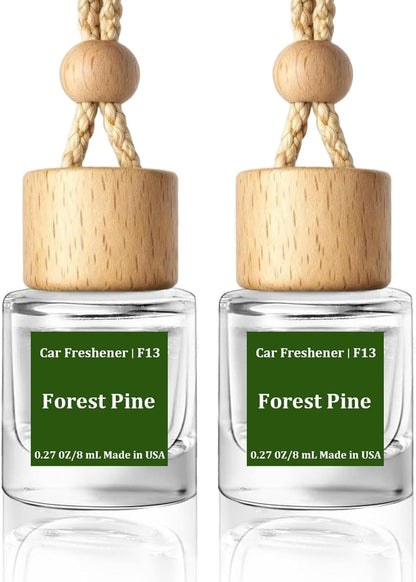 HoogaLife Car Air Freshener Diffuser 2 Pack Hanging Air Freshener Diffuser - Vanilla Cream Fragrance Oil Air D iffuser for Car, 45+ days Long Lasting Fragrance Made in USA C ar Air Fresheners (V54)