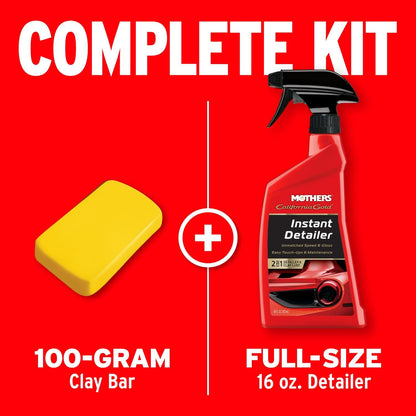 Mothers 07243 California Gold Deluxe Clay Bar Kit