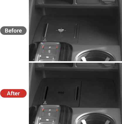 Glove Box Dividers Organizer Compatible with Toyota 2016-2020 2021 2022 2023 Tacoma Accessories Black ABS Material Center Console Organizer