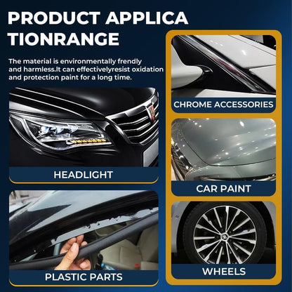 NUAN 2-Pack Nano Hydrophobic Ceramic Coating, 300ml Car Coating Spray Kit, Easy-to-Spray Auto Paint Protection, Includes Microfiber Cloth for Vehicle Shine & Protection