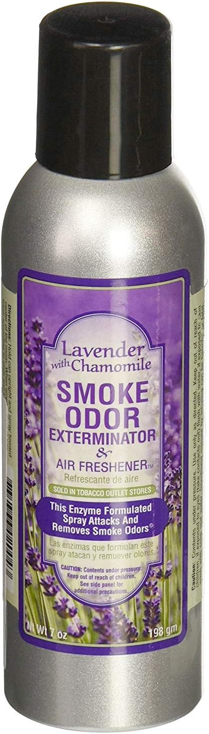 Tobacco Outlet Products - Creamy Vanilla and Lavender With Chamomile Smoke Odor Exterminator 7oz Sprays 2 Pack (1 Each)