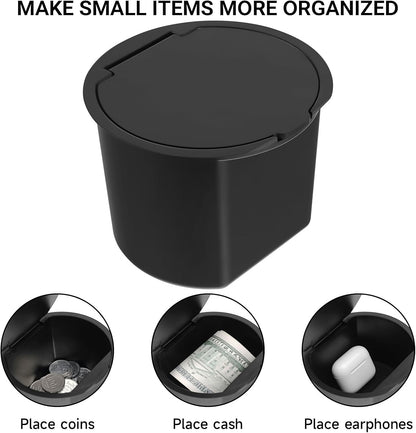 Glove Box Dividers Organizer Compatible with Toyota 2016-2020 2021 2022 2023 Tacoma Accessories Black ABS Material Center Console Organizer
