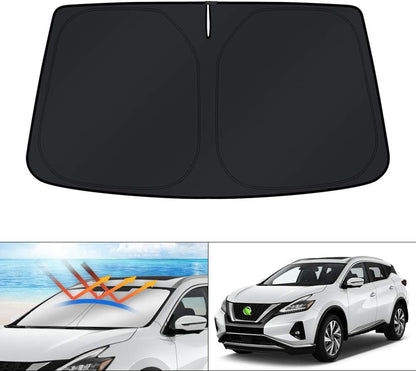 KUST Windshield Sun Shade for Toyota RAV4 2019-2022 2023 2024 2025 2026 Window Accessories Shade Sun Visor Cover Foldable Block UV Rays - Colors G