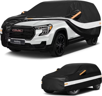 10 Layers Car Cover Custom Fit for Mercedes Benz C Class C250 C300 C43 C63 (1993-2026), Waterproof All Weather for Automobiles, Outdoor Full Cover Sun Dust Rain Protection with Cotton. Black - Colors C
