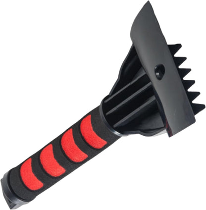 RevHeads Ice Scraper for Car Windshield with Snow Brush - Telescopic Handle to 28" - Brush End to Clear Snow, Chisel Side for Frost, Claw Side for ICY Chunks