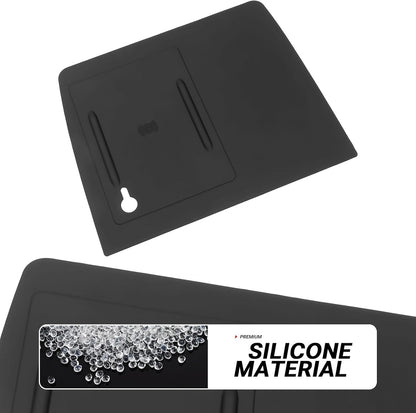 Glove Box Dividers Organizer Compatible with Toyota 2016-2020 2021 2022 2023 Tacoma Accessories Black ABS Material Center Console Organizer