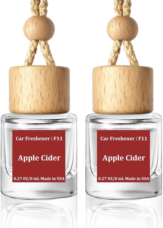 HoogaLife Car Air Freshener Diffuser 2 Pack Hanging Air Freshener Diffuser - Vanilla Cream Fragrance Oil Air D iffuser for Car, 45+ days Long Lasting Fragrance Made in USA C ar Air Fresheners (V54)