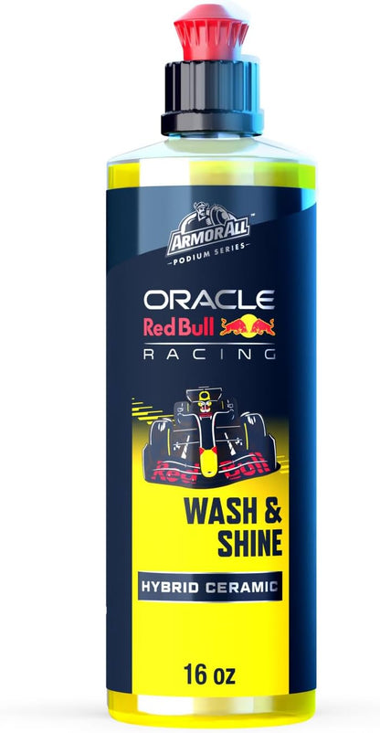 Armor All Podium Series High Shine Hybrid Ceramic Car Spray Wax, Safe on All Car Paint Finishes, Developed With Oracle Red Bull Racing, 16 fl oz