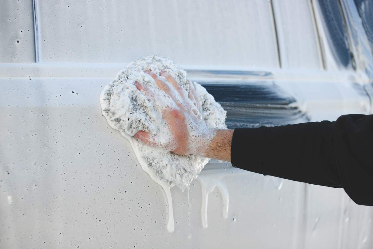P&S Professional Detail Products Pearl Auto Shampoo – High-Foaming, pH-Balanced Car Wash Soap, Biodegradable, Safe for All Finishes, Lemon Scent, Foam Cannon & Bucket Wash - 1 Gallon