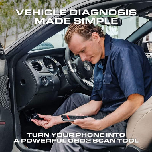 BLCKTEC 430 Bluetooth OBD2 Scanner for iPhone & Android, No Subscription Fee, OBDII Car Code Reader, Diagnose Check Engine, ABS, SRS, Airbag, Supports Vehicles 1996+