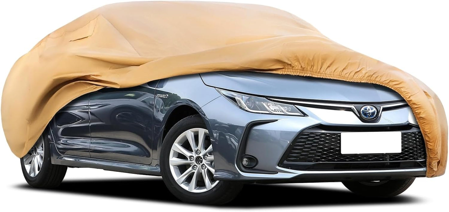 Heavy Duty Outdoor Car Cover Custom Fit for 1994-2026 Ford Mustang, Windproof All Weather Waterproof Sun Rain UV Dust Snow Protection Outdoor Car Covers
