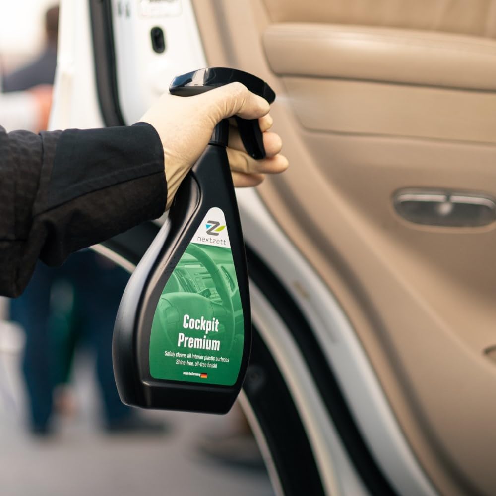 nextzett 92470515 Cockpit Premium Interior and Dashboard Cleaner, 16.9 fl oz