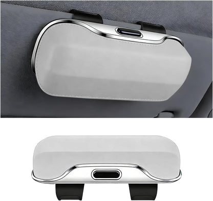 Car Sun Visor Organizer, Car Visor Pocket Wallet Pouch Holder, Vehicle Sunshade Glasses Case Storage Bag with Multi-Pocket Net Zipper, Auto Interior Accessories Universal for SUV Truck Van (Black)
