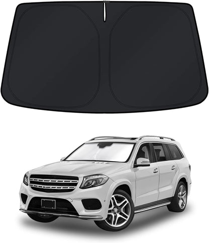 KUST Windshield Sun Shade for Toyota RAV4 2019-2022 2023 2024 2025 2026 Window Accessories Shade Sun Visor Cover Foldable Block UV Rays - Colors D