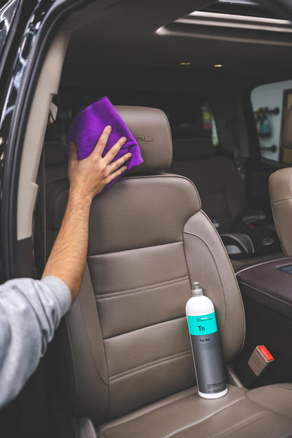 KOCHCHEMIE TS - Top Star - Interior Plastic and Vinyl Conditioner, UV Protection, Interior Plastic, Dash, Vinyl & Leather, Like New OEM Finish (1 Liter)