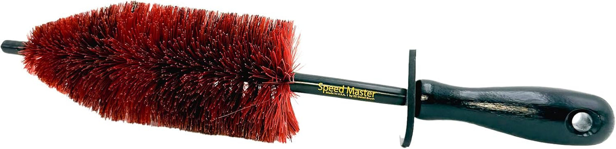 Speed Master Wheel Brush | Memory Foam Bristles | Safe on All Wheel Types | Clean Your Wheels with Ease!