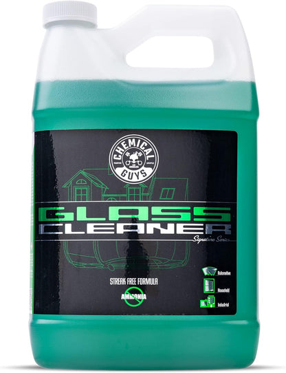 Chemical Guys Glass Cleaner Signature Series - Ammonia-Free Window and Mirror Spray for Cars, Trucks, SUVs, and RVs - Safe for Tinted Glass, Windshields, Household Windows & Interior Surfaces - 16 oz