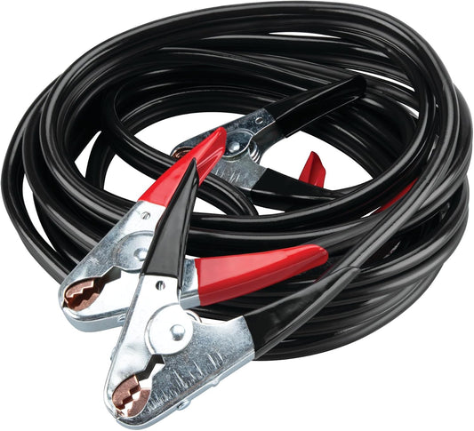 Performance Tool W1675 10ft 4GA Lighted Jumper Cables - Tangle-Free, Heavy Duty Clamps, Suitable for Trucks, SUVs, and Other Large Vehicles
