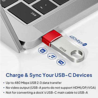 Elebase USB to USB C Adapter for iPhone 17 4Pack,USBC Female to A Male Car Charger Adapter,Type C Converter Apple 17e 16 Pro Max 15 14 Plus,iWatch Watch 11 10 Ultra 3,iPad Air,Samsung Galaxy S26